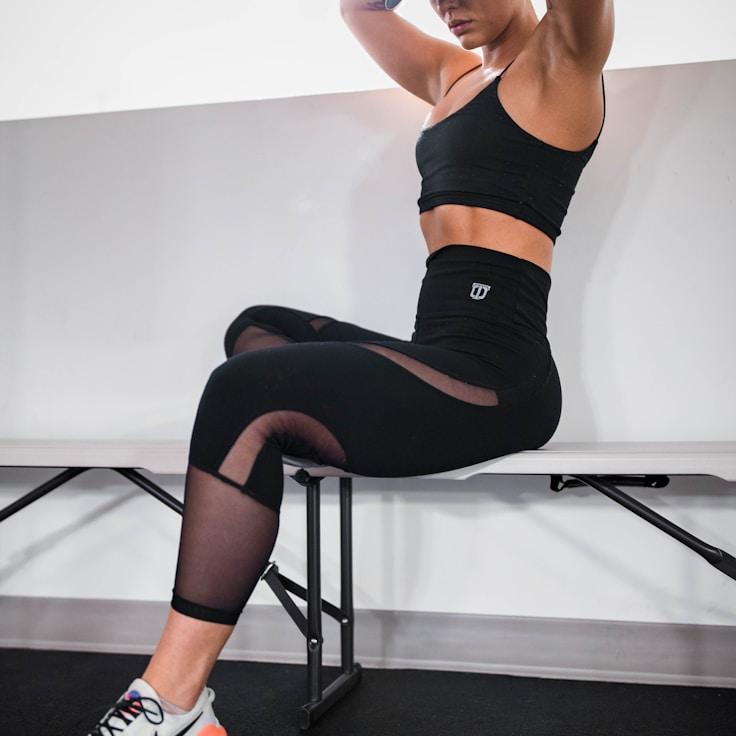 Clean and organized gym locker room facilities